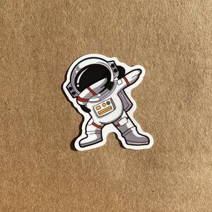 Astronaut - The Dab - Vinyl Sticker